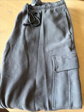 Aritzia cozy sweatfleece mega fit cargo pants